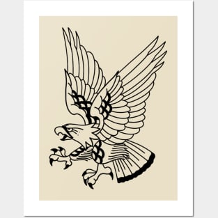 Traditional eagle Posters and Art